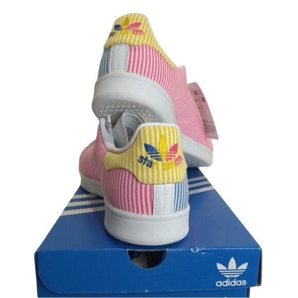 Wn Sneaker Size 11 Adidas Stan Smith Pride Love Unites Special Edition Laced New - Picture 12 of 15
